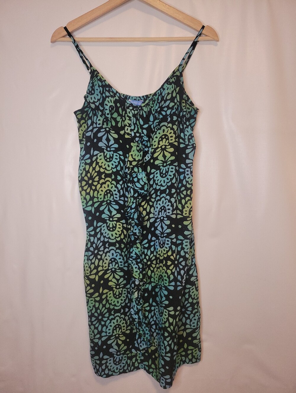 Blue Ginger Rayon Swim Cover-up / Sun Dress